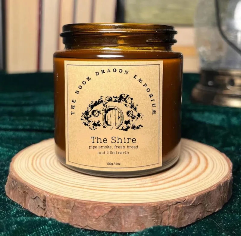 Hobbiton-scented candle