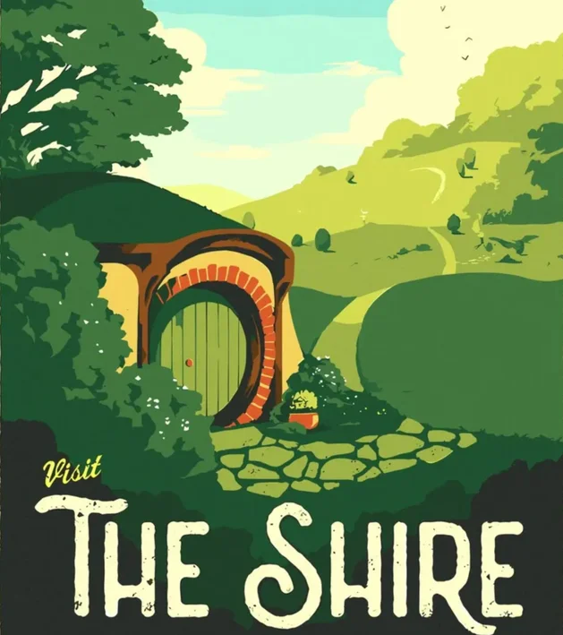 Vacation in the Shire poster